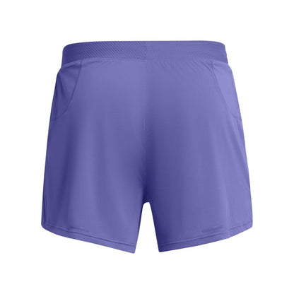 Purple - Back - Under Armour Mens Launch Elite Shorts