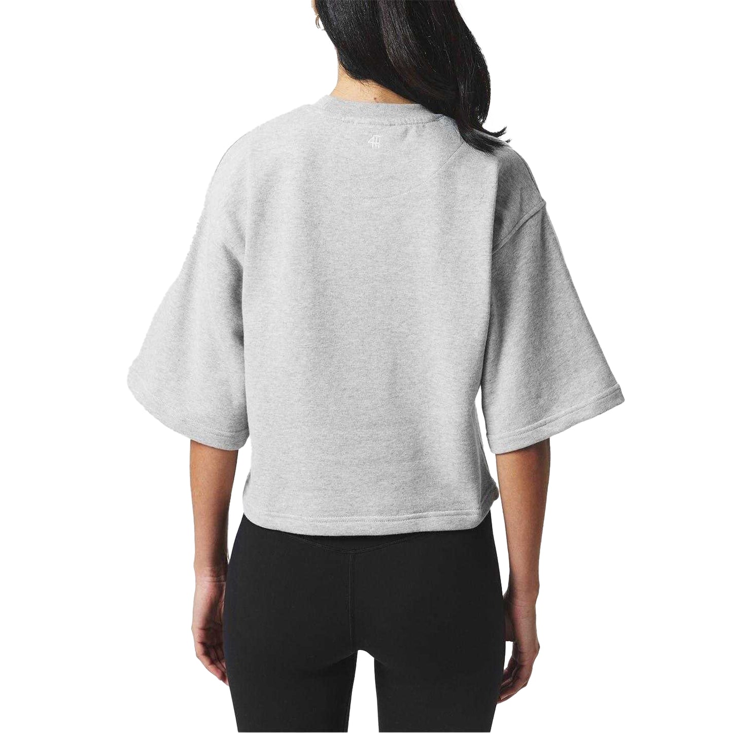 Grey - Back - 4th & Reckless Womens-Ladies Studio Oversized T-Shirt