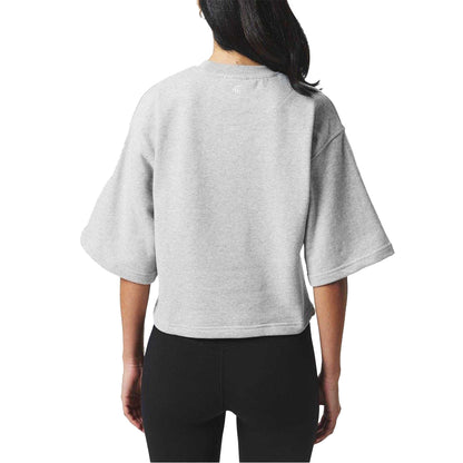 Grey - Back - 4th & Reckless Womens-Ladies Studio Oversized T-Shirt