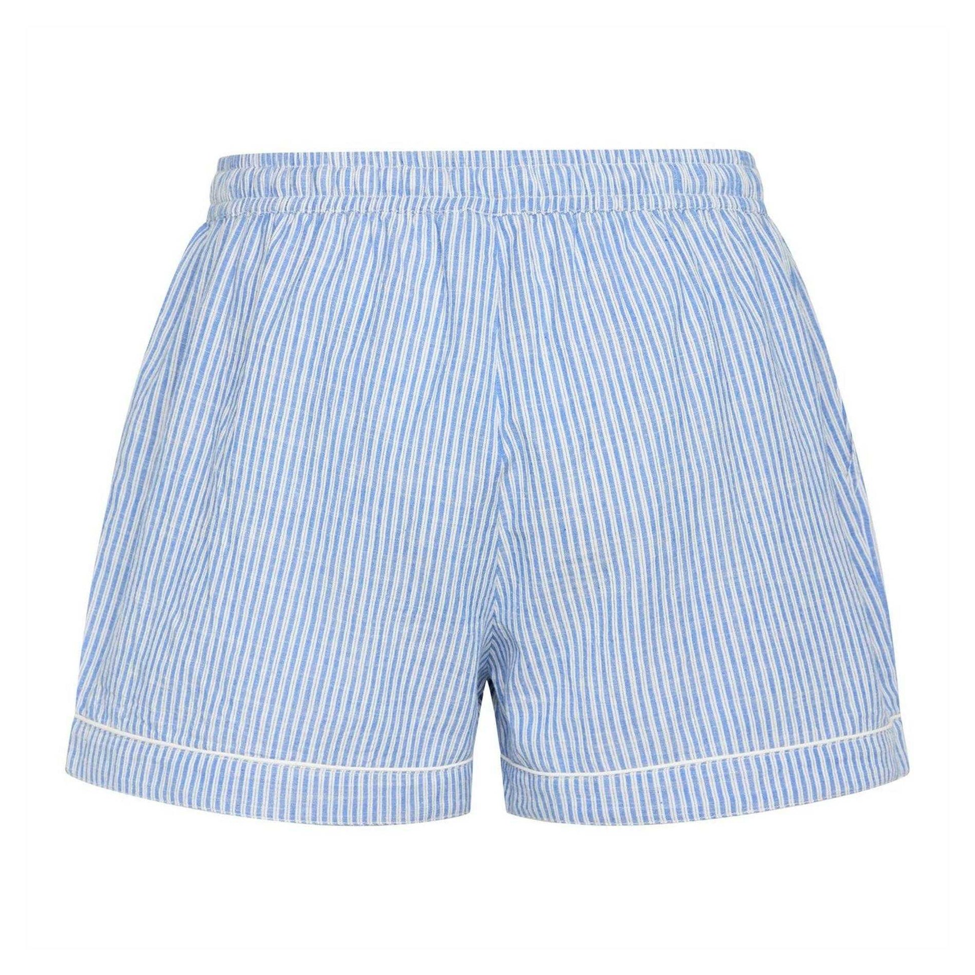 English Manor - Back - CCDK Copenhagen Womens-Ladies Victoria Striped Pyjama Shorts