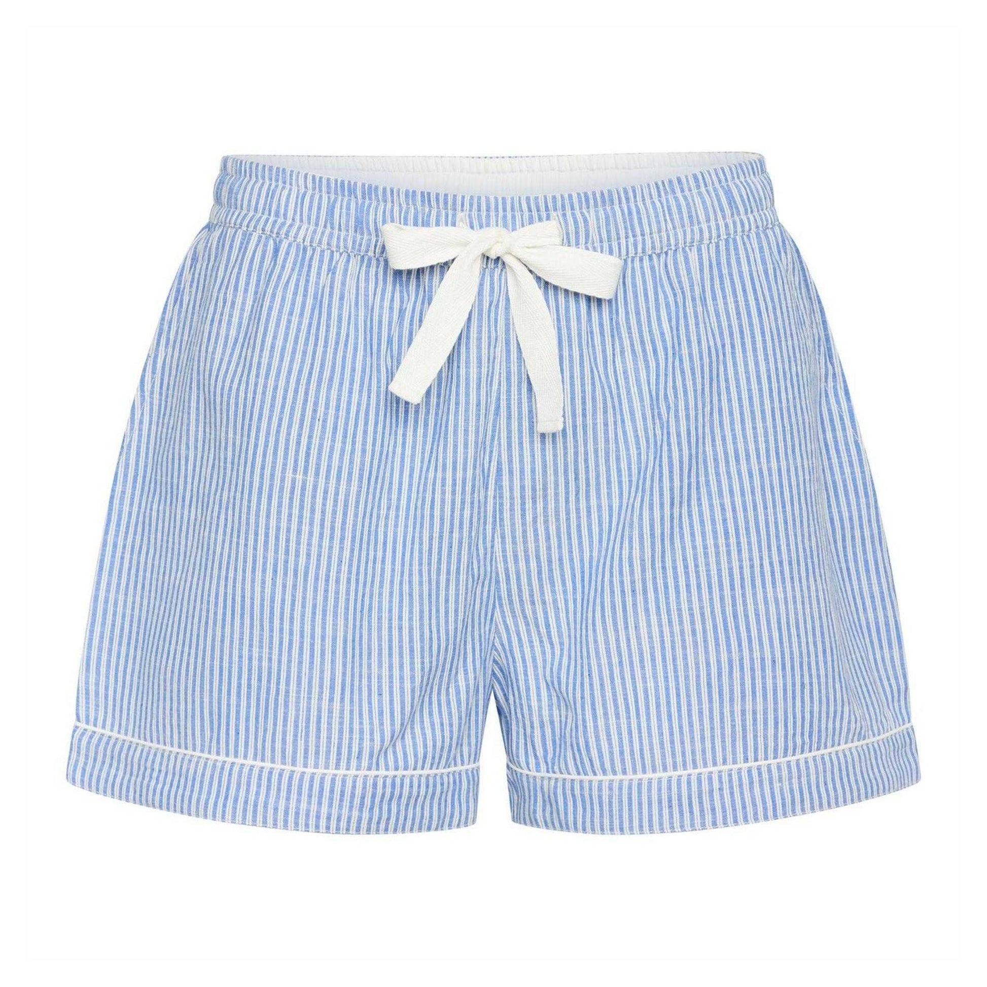 English Manor - Front - CCDK Copenhagen Womens-Ladies Victoria Striped Pyjama Shorts