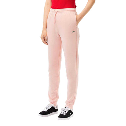 Pink - Lifestyle - Lacoste Womens-Ladies Fleece Sweatpants