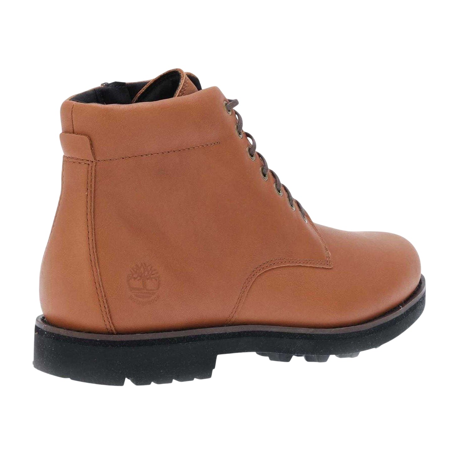 Brown - Back - Timberland Mens Waterproof Side Zip Boots