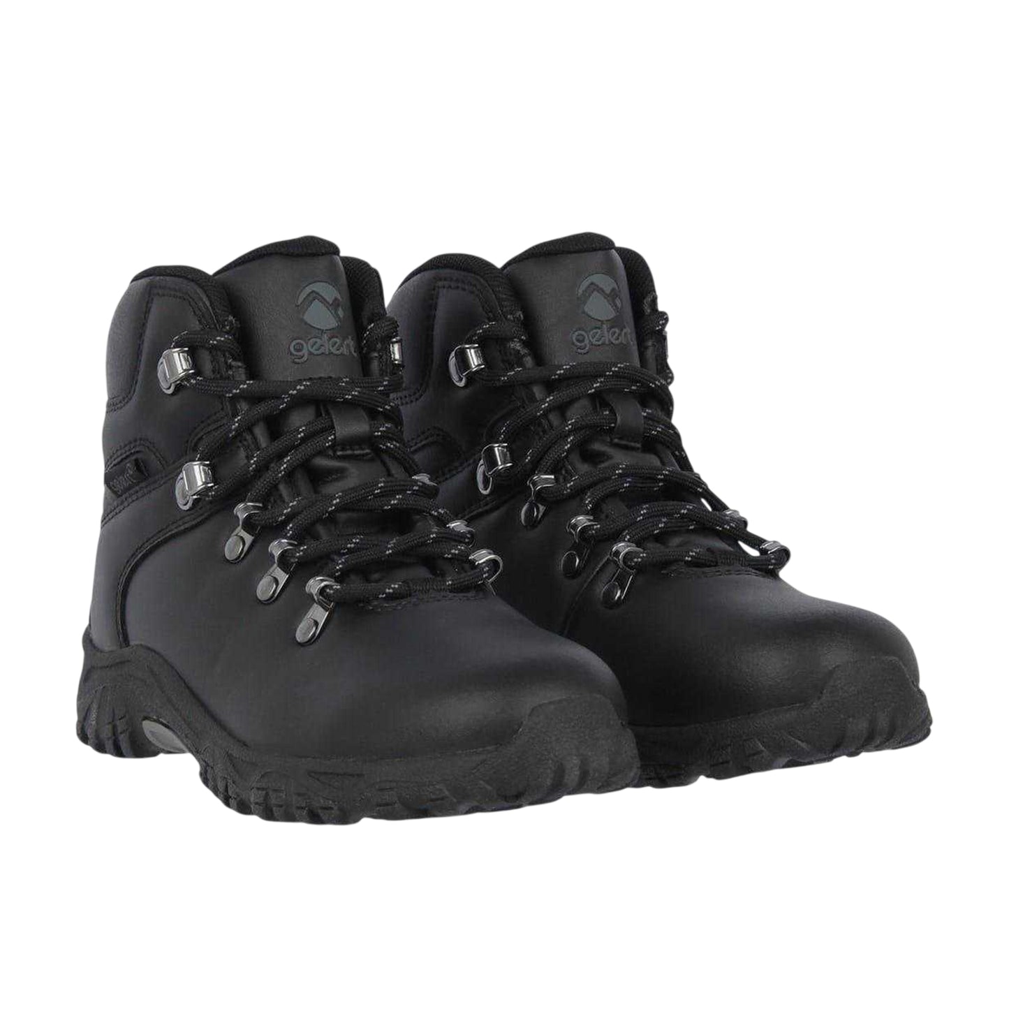 Black - Lifestyle - Gelert Childrens-Kids Leather Walking Boots