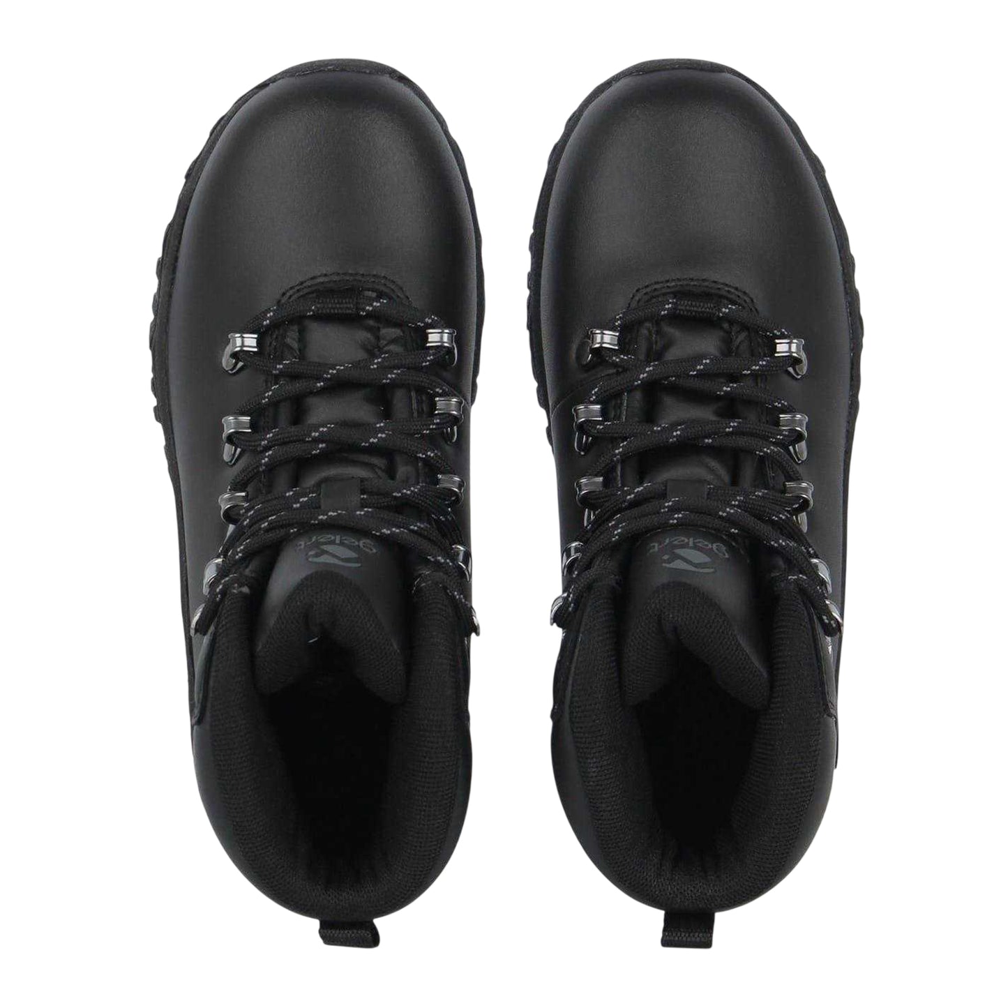 Black - Pack Shot - Gelert Childrens-Kids Leather Walking Boots