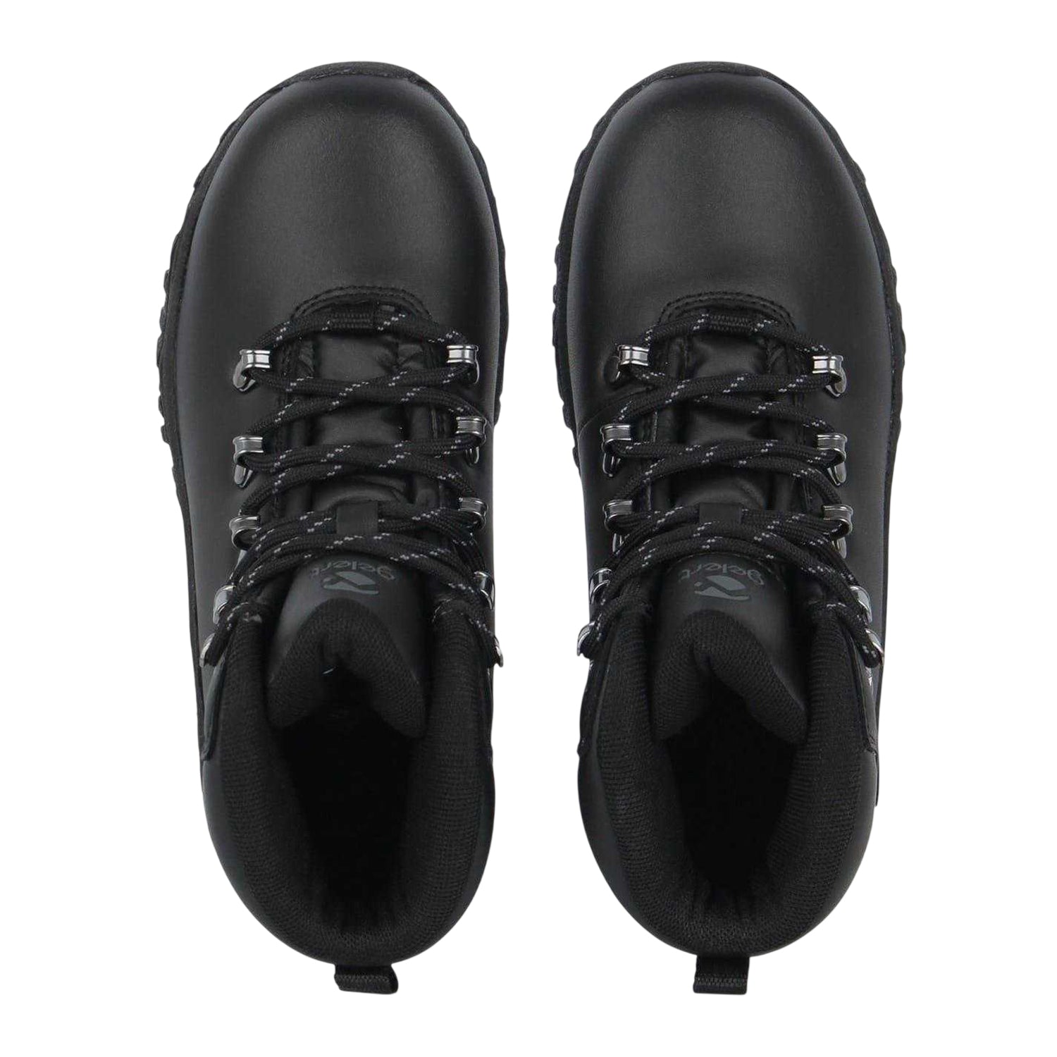 Black - Pack Shot - Gelert Childrens-Kids Leather Walking Boots