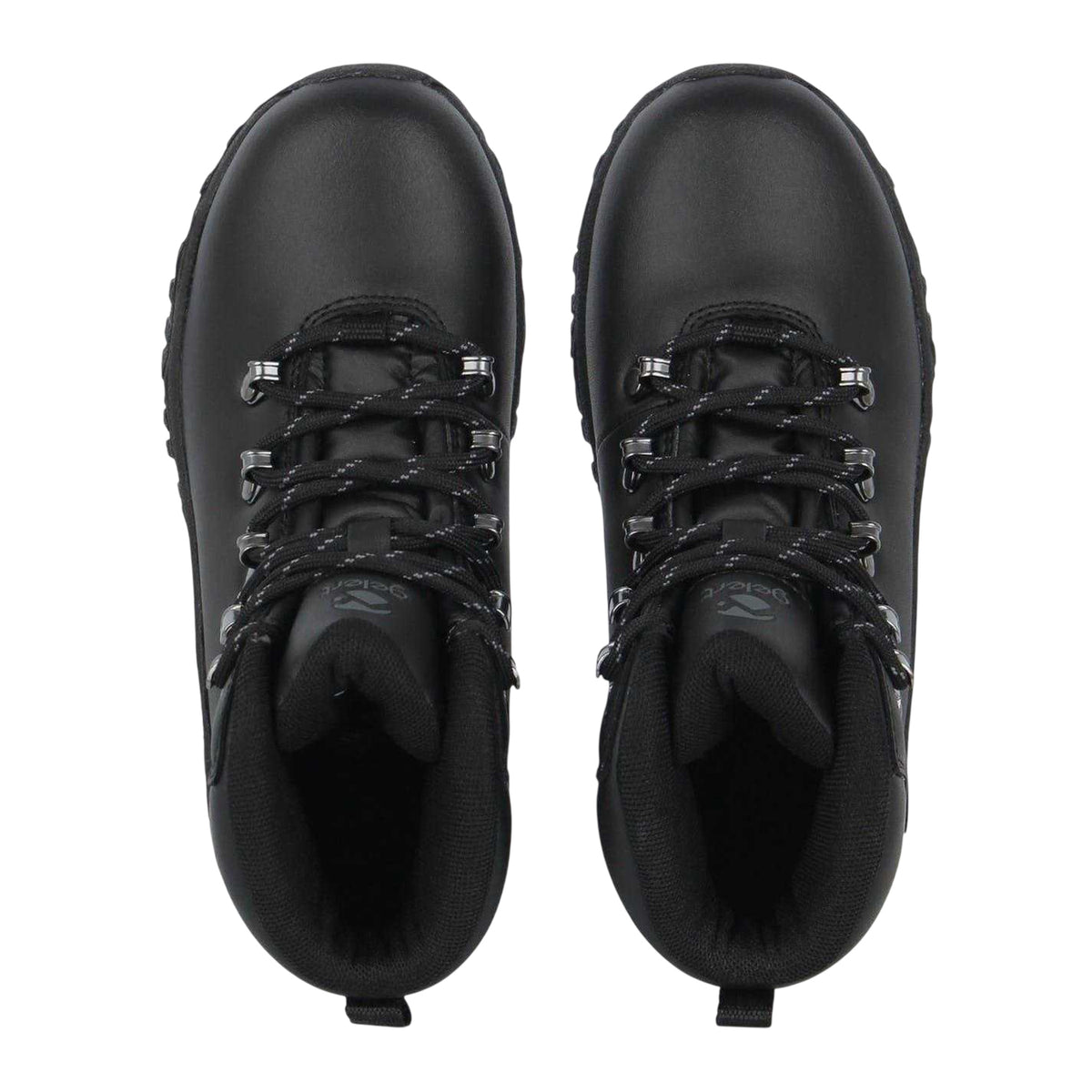 Black - Pack Shot - Gelert Childrens-Kids Leather Walking Boots
