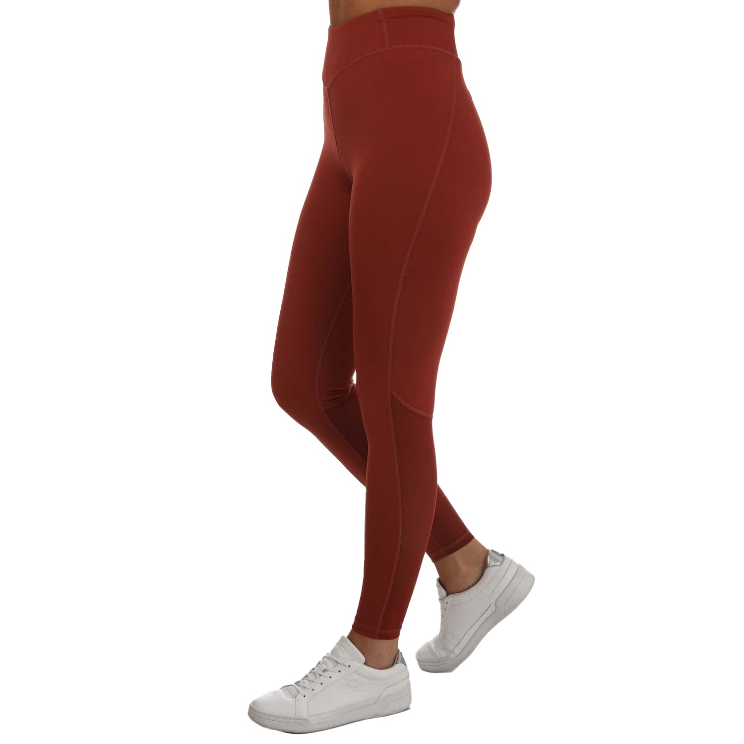 Red - Side - Castore Womens-Ladies Active Air Leggings
