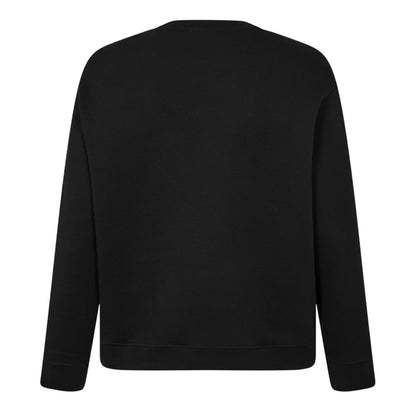 Black-Gold - Back - Armani Exchange Mens Logo Crew Neck Sweatshirt