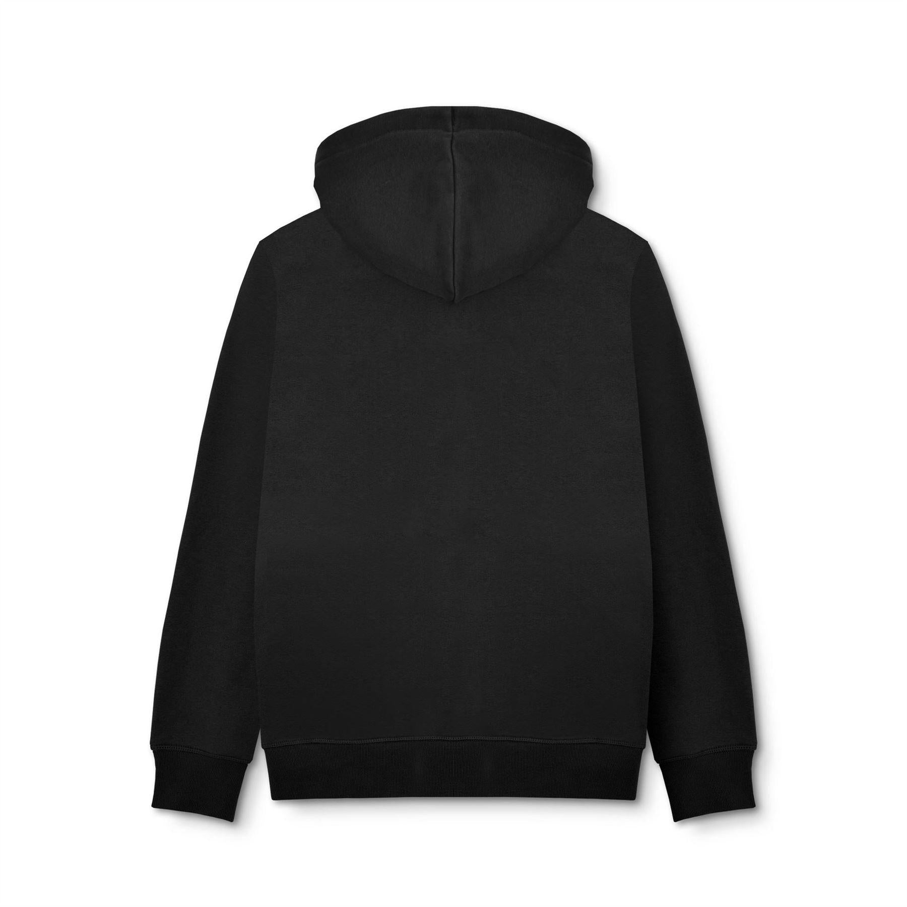 Black - Back - Lambretta Unisex Adult Target Hoodie
