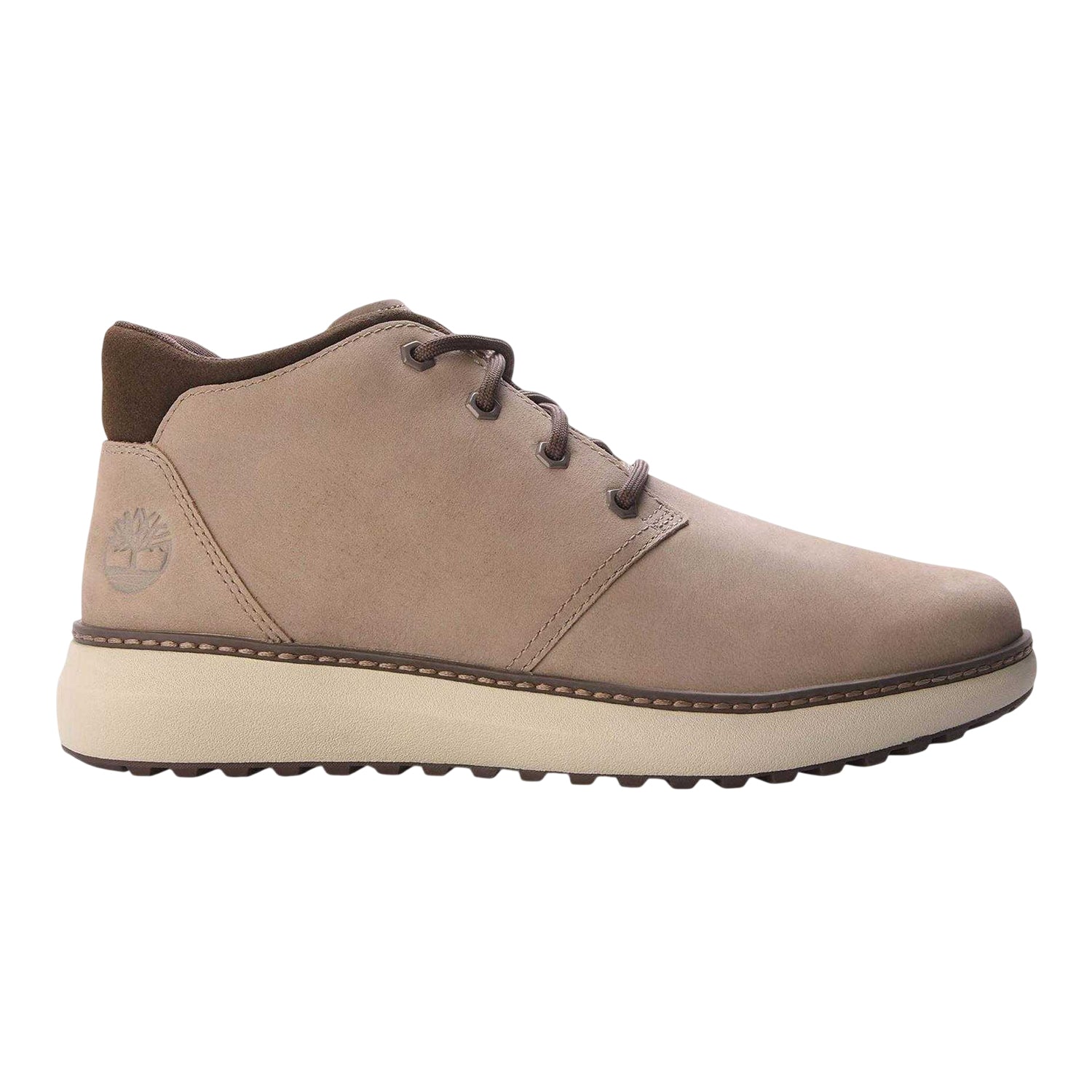 Grey - Front - Timberland Mens Hudson Road Leather Chukka Boots