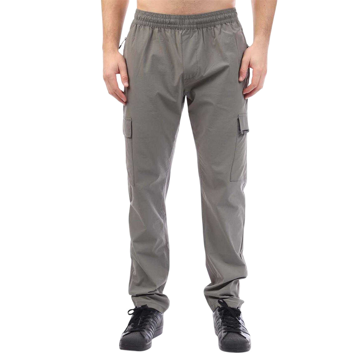 Green - Front - Duck and Cover Mens Chamata Cargo Trousers