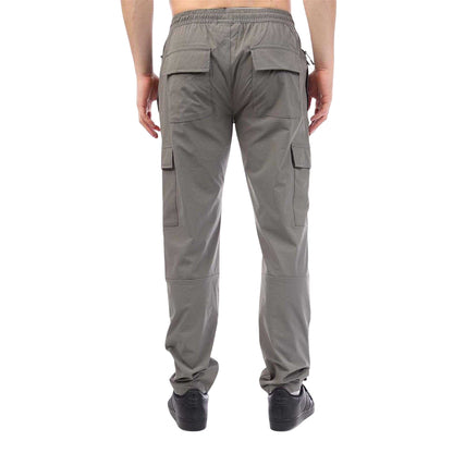 Green - Back - Duck and Cover Mens Chamata Cargo Trousers