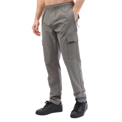 Green - Side - Duck and Cover Mens Chamata Cargo Trousers
