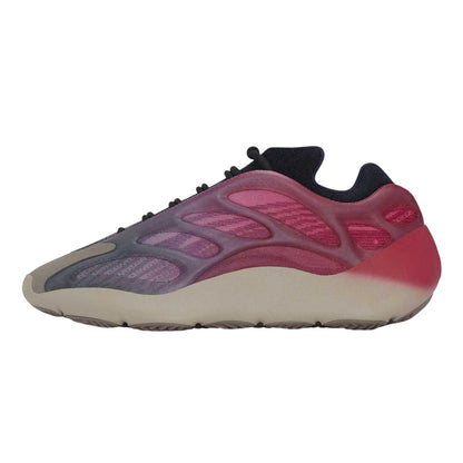 Bold Pink-Purple - Back - Yeezy Mens Boost 700 V3 Gradient Trainers