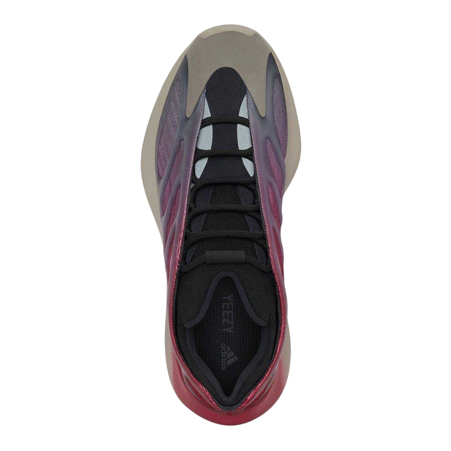 Bold Pink-Purple - Lifestyle - Yeezy Mens Boost 700 V3 Gradient Trainers