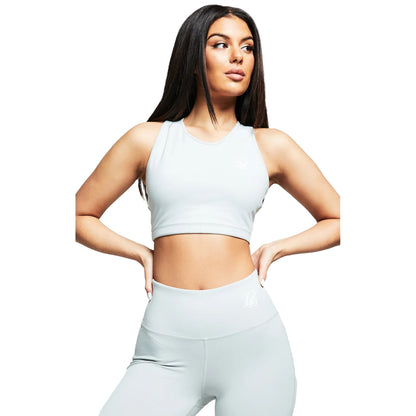 Charcoal - Front - SikSilk Womens-Ladies Essentials Gym Bralette