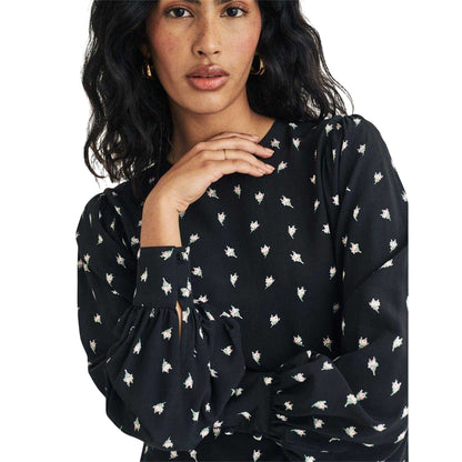 Black - Lifestyle - Nobody´s Child Womens-Ladies Regular Long-Sleeved Blouse