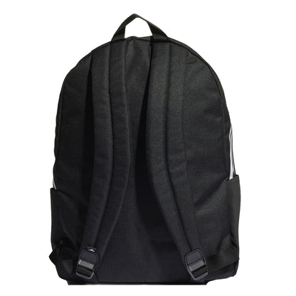 Black-White - Back - Adidas Classic 3 Stripes Backpack