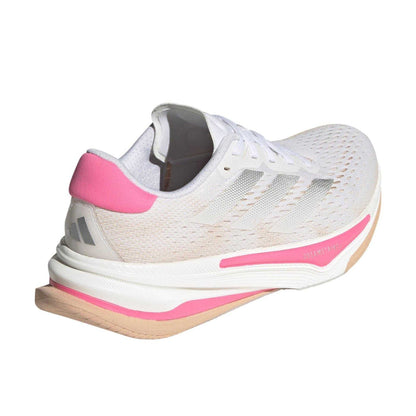Cloud White-Lucid Pink - Back - Adidas Womens-Ladies Supernova Prima Trainers