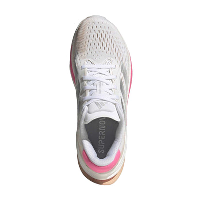 Cloud White-Lucid Pink - Lifestyle - Adidas Womens-Ladies Supernova Prima Trainers