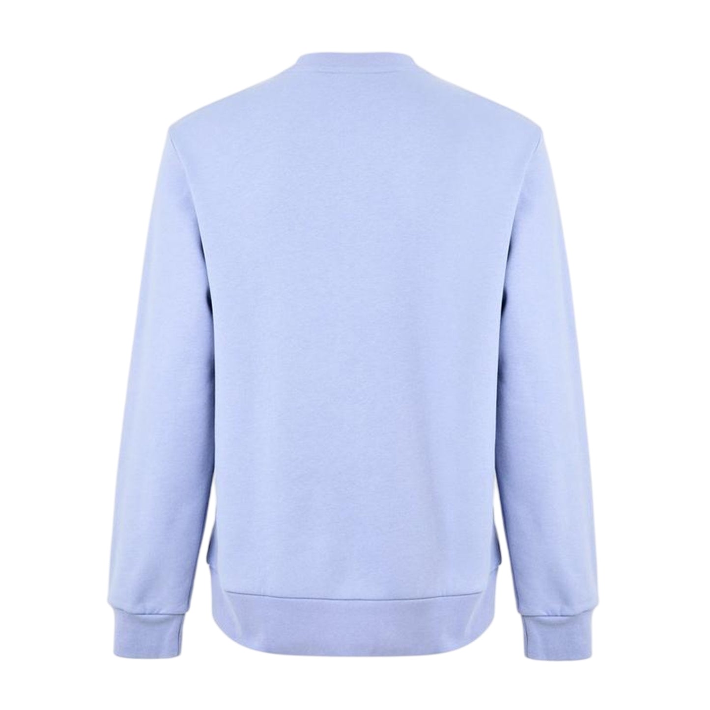Delph Blue - Back - Lacoste Mens Embroidered Logo Fleece Crew Neck Sweatshirt