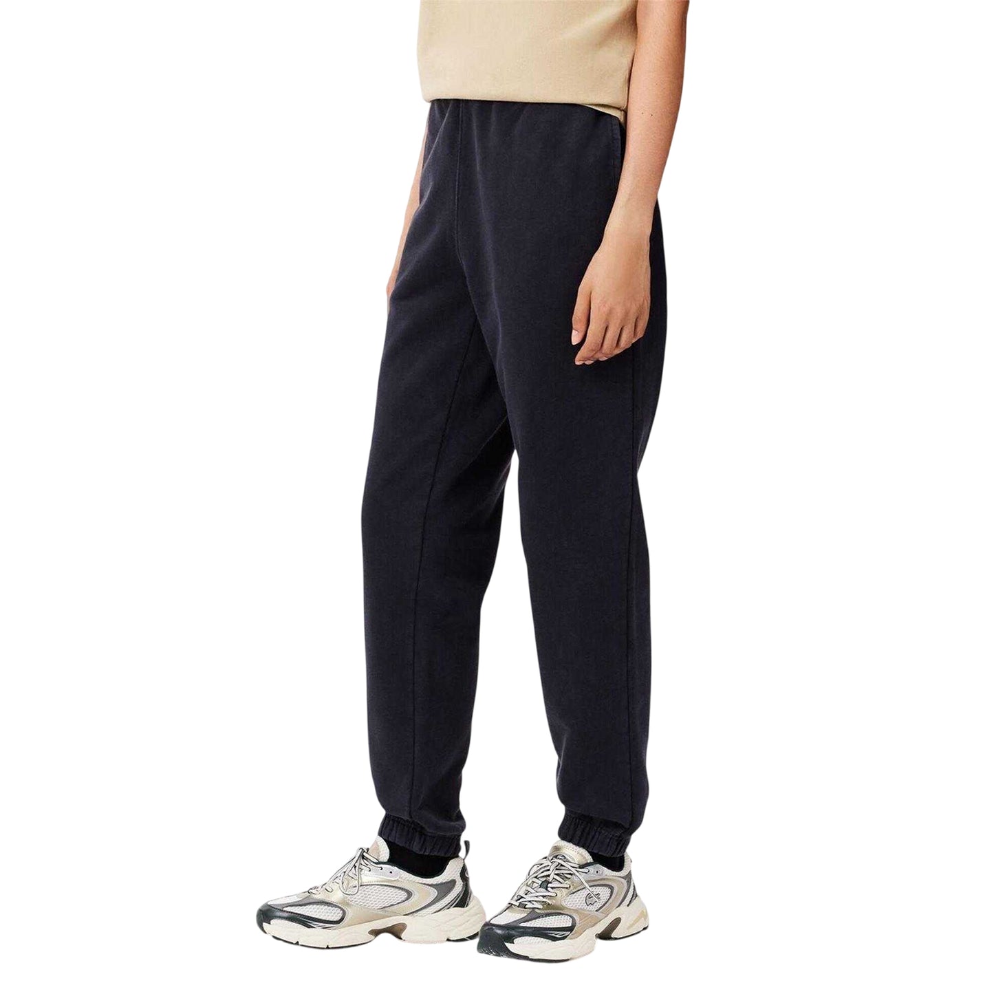 Black - Side - Lacoste Unisex Adult Woven Tracksuit Bottoms