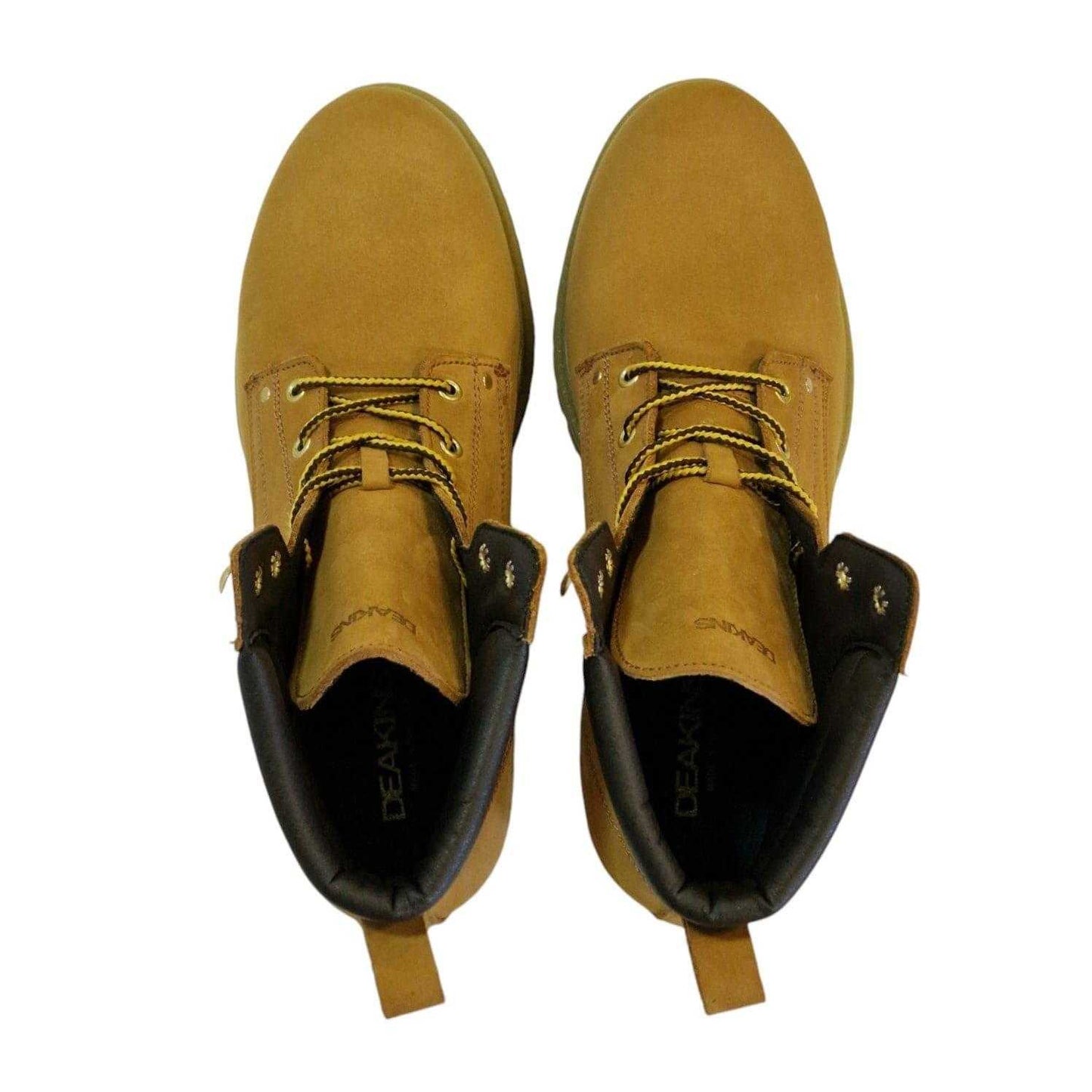 Honey - Lifestyle - Nicholas Deakins Mens Ash Leather Padded Collar Ankle Boots