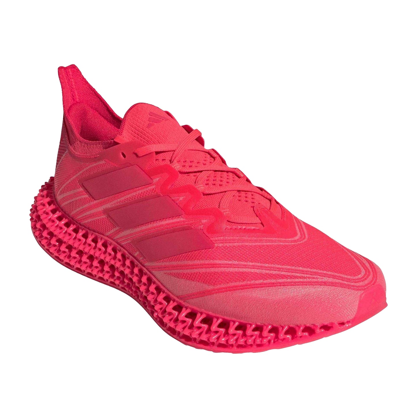 Lucid Red - Lifestyle - Adidas Mens 4DFWD Logo Low Cut Trainers