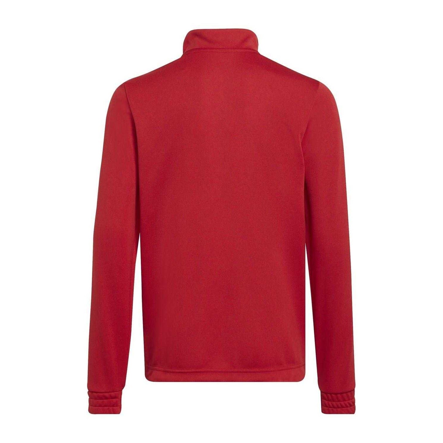Red - Back - Adidas Childrens-Kids Entrada 22 Recycled Polyester Training Top