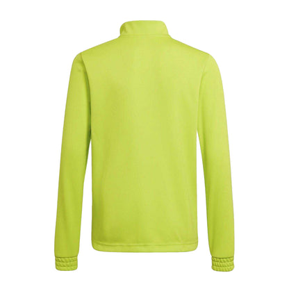 Yellow - Back - Adidas Childrens-Kids Entrada 22 Recycled Polyester Training Top