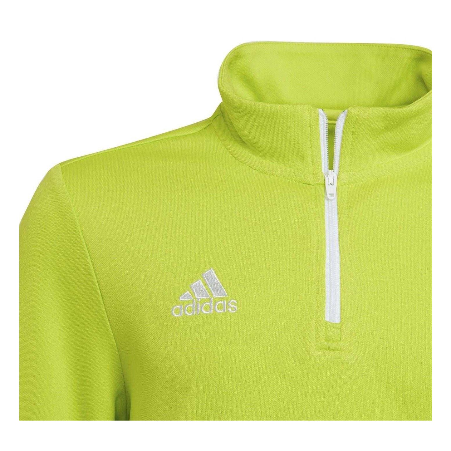 Yellow - Side - Adidas Childrens-Kids Entrada 22 Recycled Polyester Training Top