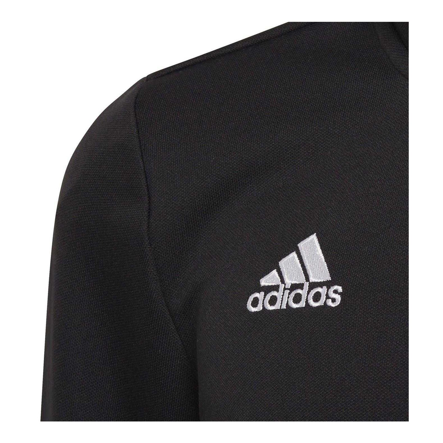 Black - Side - Adidas Childrens-Kids Entrada 22 Recycled Polyester Training Top