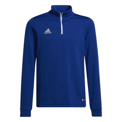 Royal Blue - Front - Adidas Childrens-Kids Entrada 22 Recycled Polyester Training Top
