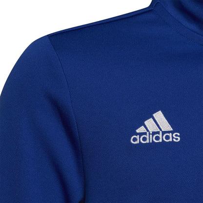 Royal Blue - Side - Adidas Childrens-Kids Entrada 22 Recycled Polyester Training Top