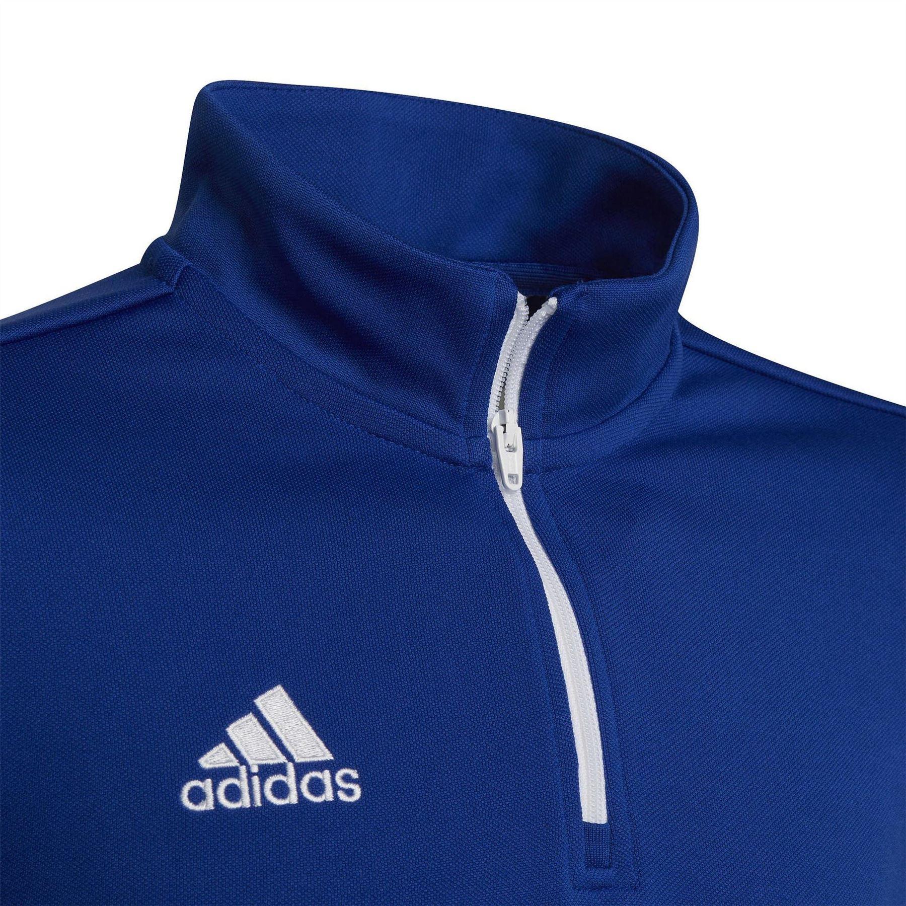 Royal Blue - Lifestyle - Adidas Childrens-Kids Entrada 22 Recycled Polyester Training Top
