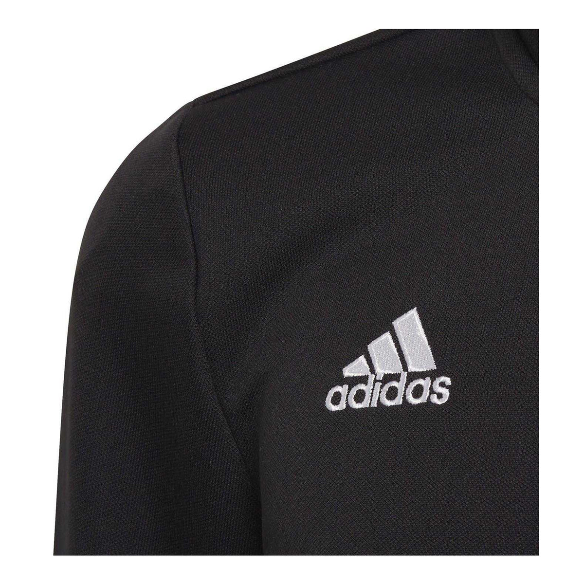 Black - Side - Adidas Childrens-Kids Entrada 22 Recycled Polyester Training Top