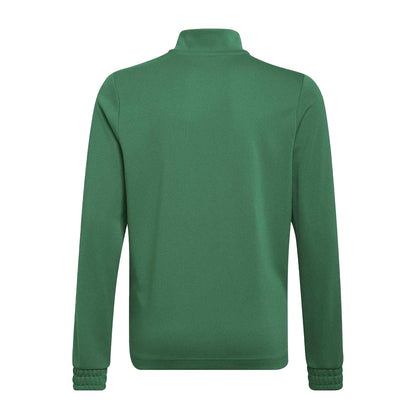 Green-White - Back - Adidas Childrens-Kids Entrada 22 Recycled Polyester Training Top