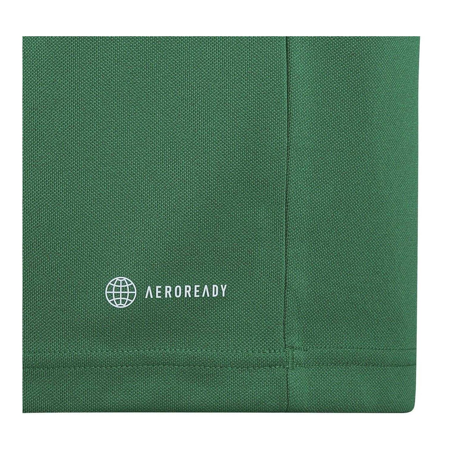Green-White - Side - Adidas Childrens-Kids Entrada 22 Recycled Polyester Training Top