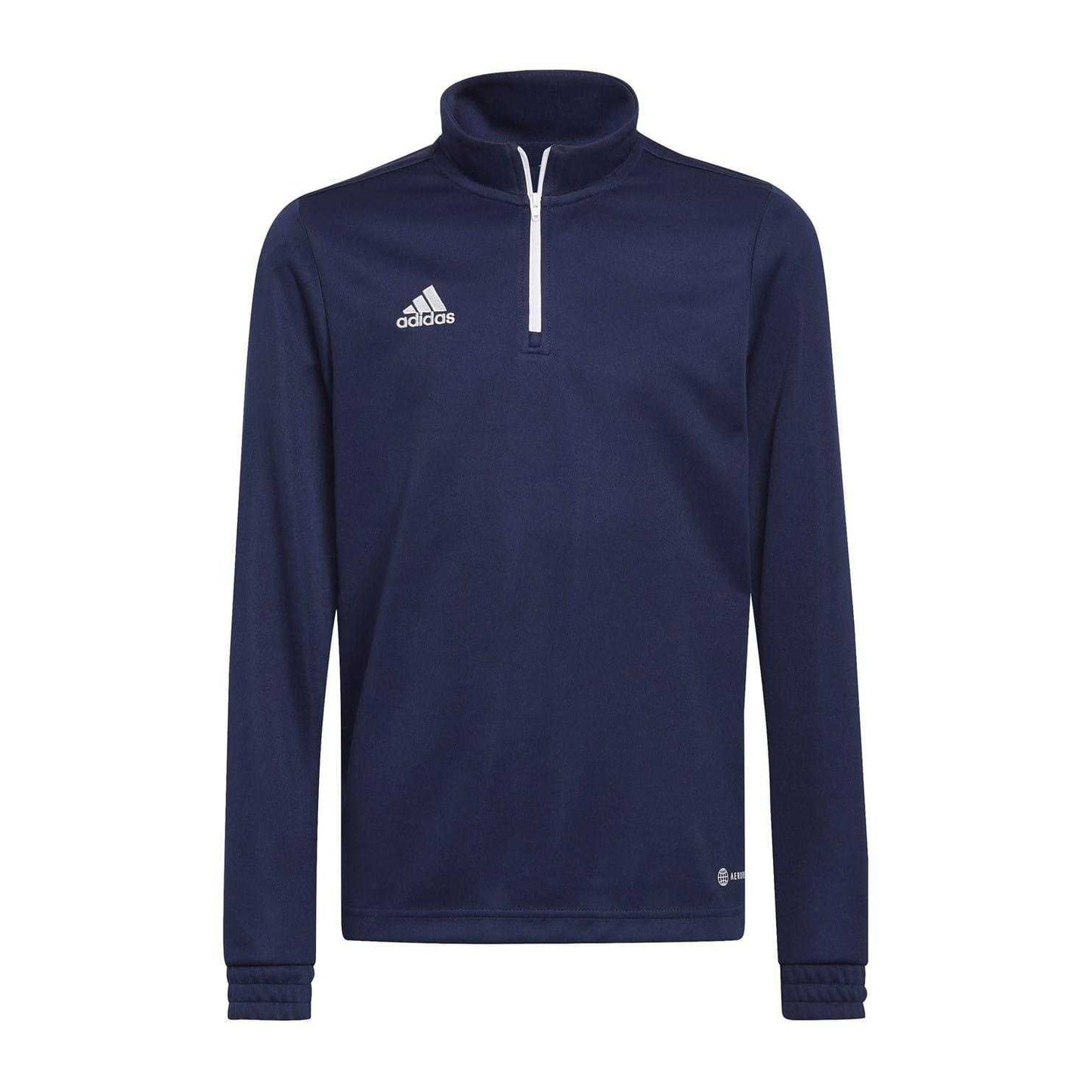 Navy - Front - Adidas Childrens-Kids Entrada 22 Recycled Polyester Training Top