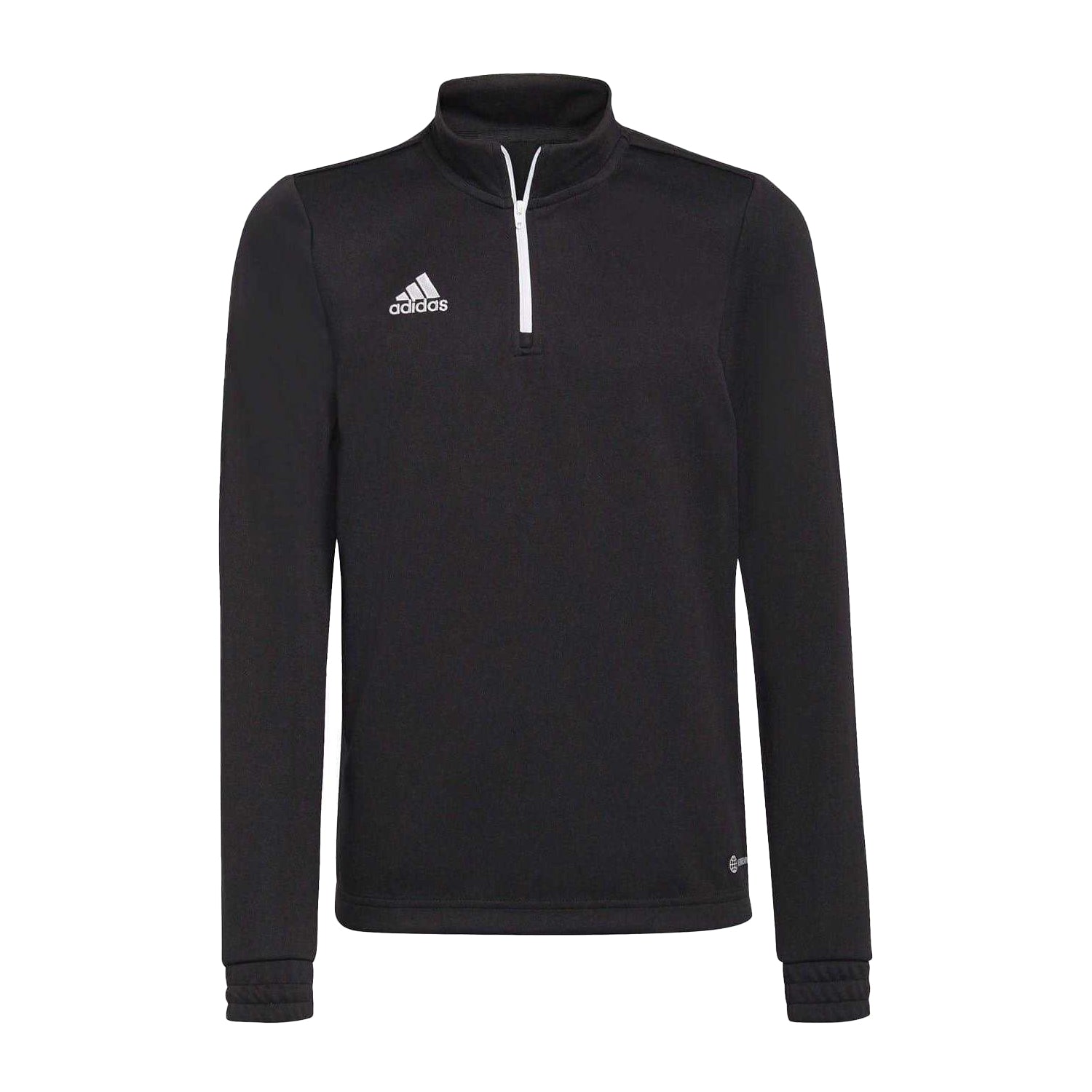 Black - Front - Adidas Childrens-Kids Entrada 22 Recycled Polyester Training Top
