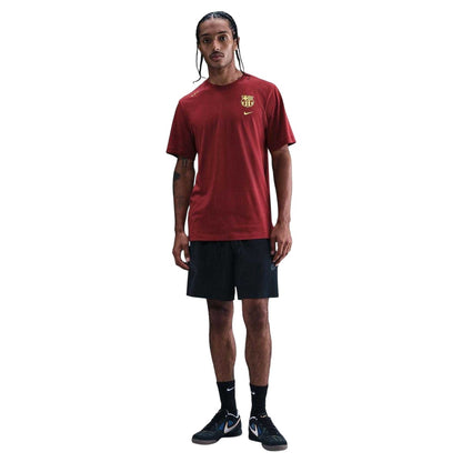 Team Red - Front - Nike Mens FC Barcelona T-Shirt