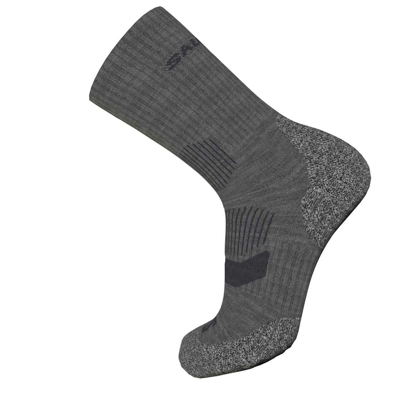 Grey-Phantom - Back - Salomon Mens Lightweight Crew Socks (Pack of 2)