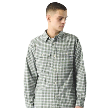 Green - Side - Pretty Green Mens Eastbrook Shirt