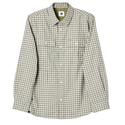 Green - Front - Pretty Green Mens Eastbrook Shirt