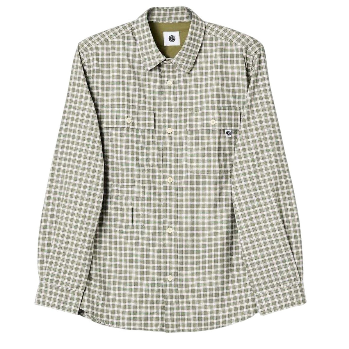 Green - Front - Pretty Green Mens Eastbrook Shirt