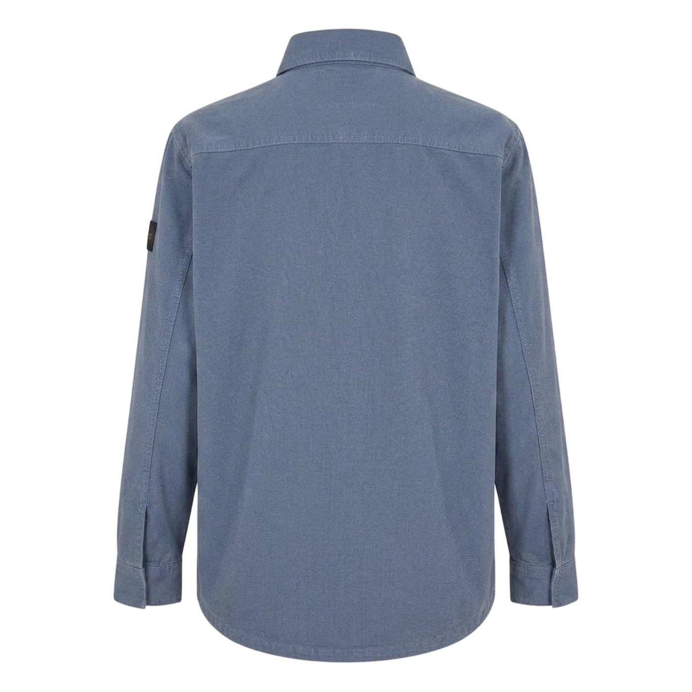 Blue - Back - Boss Mens Locky Oversized Overshirt