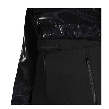 Black - Side - Adidas Womens-Ladies Performance Padded High Waist Tights