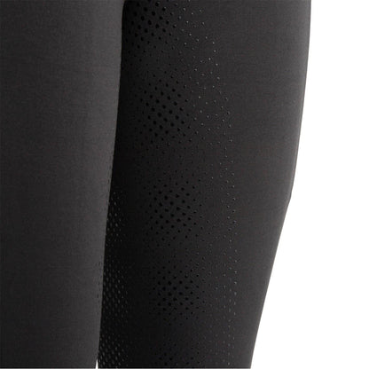 Black - Pack Shot - Requisite Womens-Ladies Lightweight Horse Riding Tights