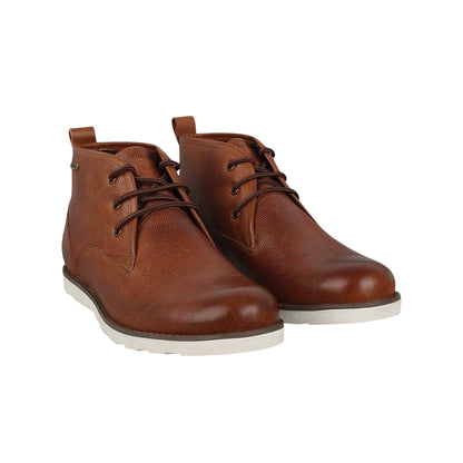 Tan - Front - Firetrap Mens Suede Flat Desert Boots